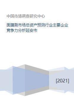 面膜刷市场总资产预测行业主要企业竞争力分析延安市 