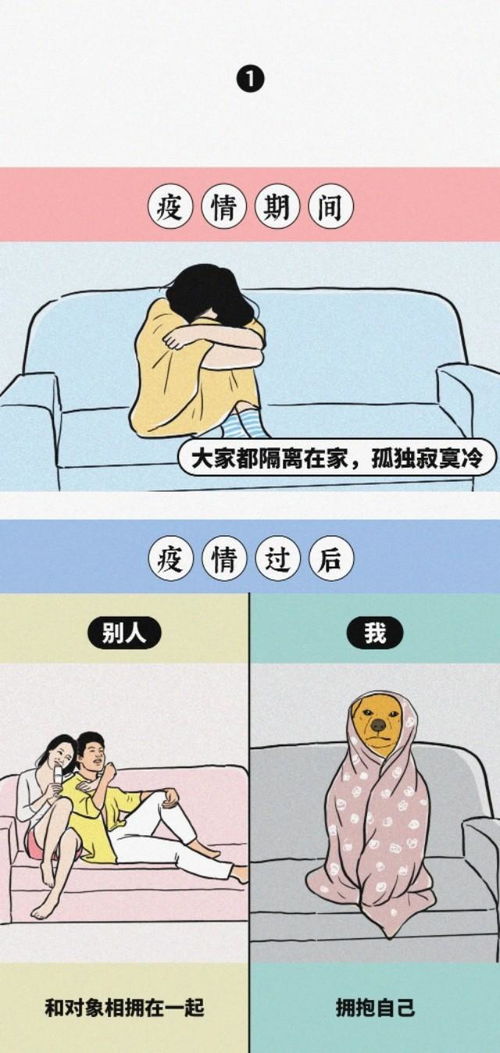 今日漫画 疫情过后的别人和你,没有对比就没有伤害 