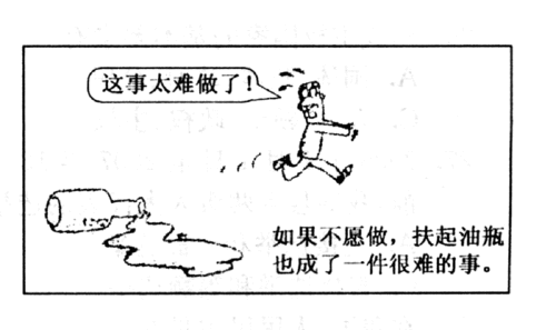 右边这幅漫画的哲学寓意是