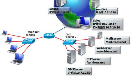 域名服务系统所维护的信息是 