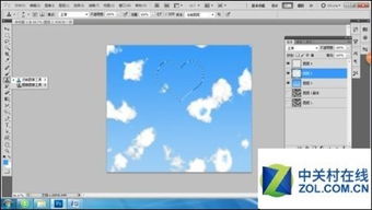 怎么用ps制作漂亮的心形云彩