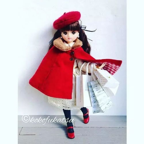 每天给娃娃做一套衣服,日本小姐姐分享穿搭的方式超级吸睛啊 