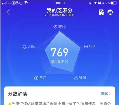 芝麻分769,支付宝 大放血 ,花呗借呗大面积提额来了