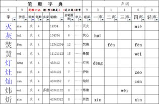 火字旁的偏旁相同的词语有那些至少3个 