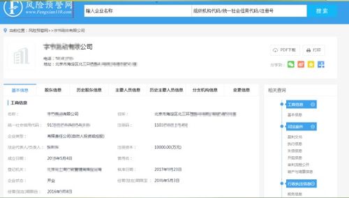 网贷公司的详细信息哪里查询