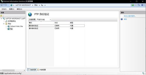 win10家庭版设置ftp服务器用户