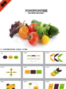 营养健康PPT模板免费下载 营养健康PPT图片素材 千图网幻灯片模板 
