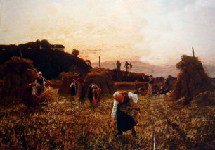 拾麦穗的女人油画,从莫言《捡麦穗的故事》到油画《拾麦穗的女人》所想到的